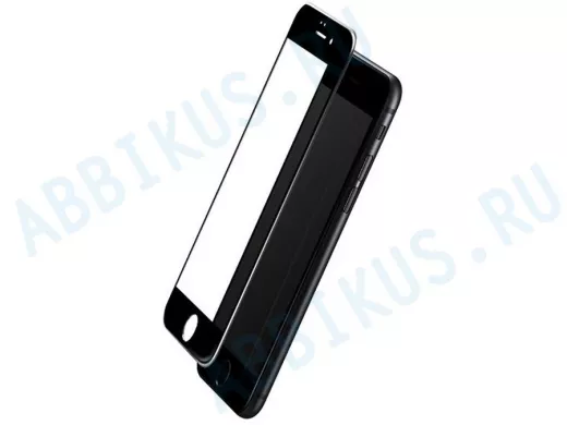 Стекло защитное iPhone  7/8 2.5D BLACK