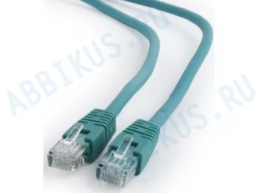 Патч-корд Cablexpert PP6U-0.5M/G кат.6, 0.5м, UTP литой, многожильный (зелёный) PP6U-0.5M/G