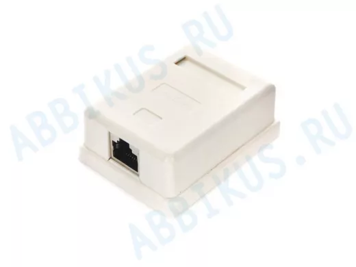 Розетка NAS212 RJ-45 кат.STP 5e внешняя экранированная 1 порт, 110&Krone NAS212