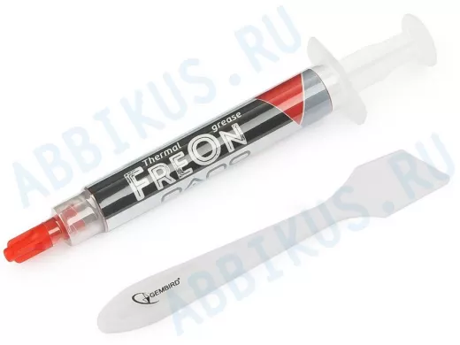Термопаста Gembird FreOn Nano GF-31-1.5 для радиаторов, 1,5 г, шприц GF-31-1.5
