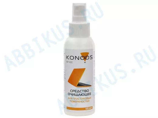 Средство очищающее для пластиковых поверхностей Konoos (арт. КP-100), 100 мл KP-100