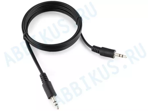 Кабель AUX (3,5 мм-3,5 мм) 1,2м  Cablexpert CCA-404, CCA-404