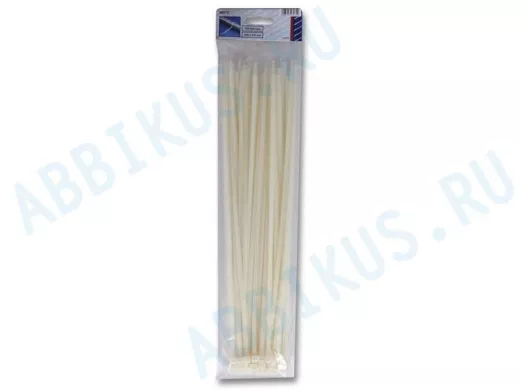 368х4,8мм кабельный хомут (стяжка) 100шт. Цвет: белый.