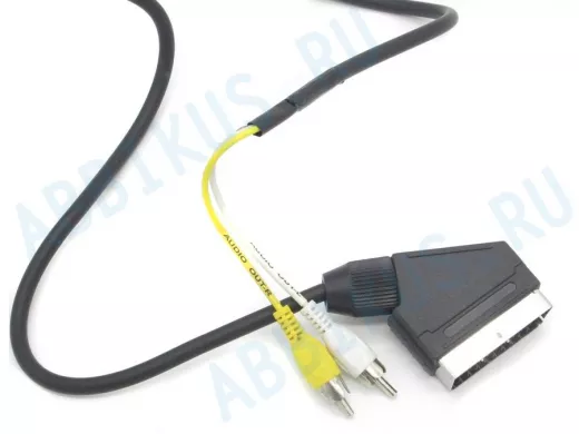 Шнур СКАРТ / 2 тюльпана  1,5метра  Шнур Ск-2RCA