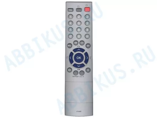 Телевиз. пульт  TOSHIBA  CT-8007 (CT-90281) ic