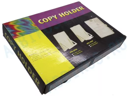 Держатель бумаг на подставке пластик.  CH-396