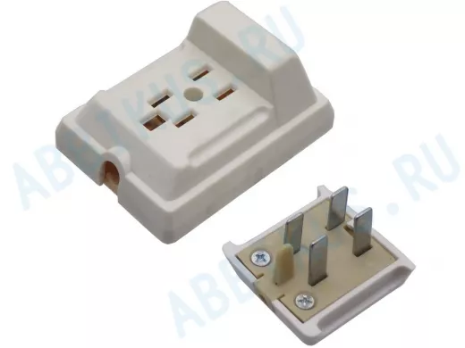 Телефонная пара ( розетка с вилкой) ДЖЕТТ и др.