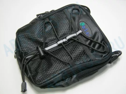 BB1508/1  Сумка для СD - плеера и 8 дисков , черного  цвета с сеткой