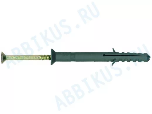 Дюбель с шурупом 6х60 Потайной борт 