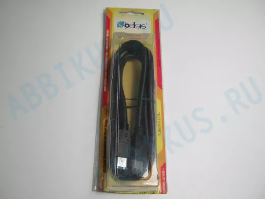 BW1245 Мультимедийный кабель "Fire Wire" IEEE 1394 6P вилка-6P вилка, 1,2м.
