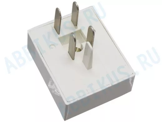 Телефонная вилка-адаптер 2 гнезда 6P4C / 1 штекер росс.тлф. TFCOM