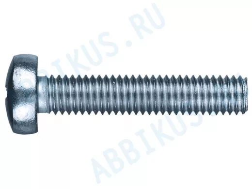 Винт оцинк. с полукруглой головой 5х16 DIN 7985   500шт 