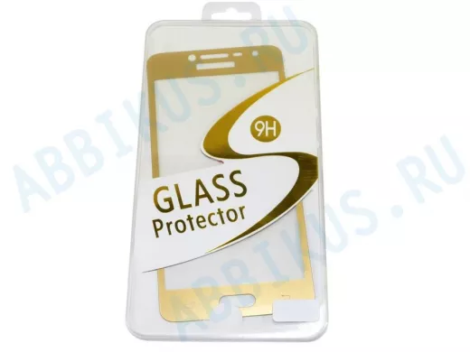 Стекло защитное Honor 6Х, Full Glass - Base G, золотистое