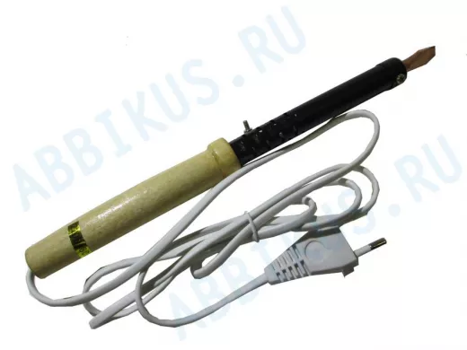 Паяльник  80Вт 220В "PLK-6384" деревянная ручка  ЭПЦН