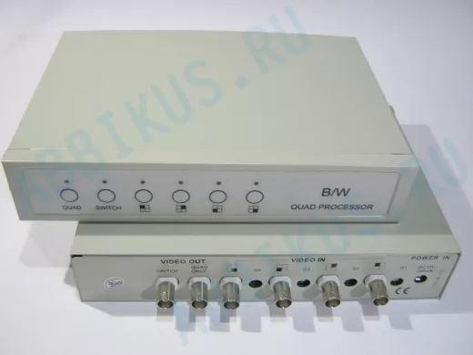 Видеоквадратор ч/б Video Processor 12V 200mA (без блока питания)