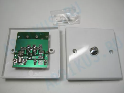 Розетка врезная 1 выход SAT (F-гнездо) (2133S  TV-WB1-2)