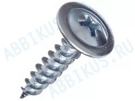 Саморезы 4,2х13 полусфера-прессшайба, цинк (15 000шт) пшо13  1,35 острый