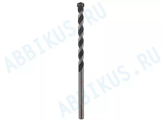 Сверло по бетону 6х100 мм, цилиндрический хвостовик