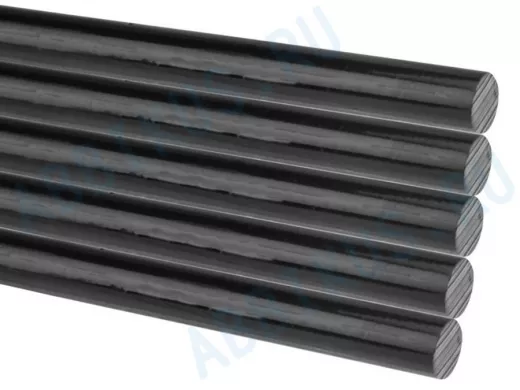 Клеевые стержни, диаметр 11,3мм, длина 270мм, черные (упак. 10 шт.) REXANT