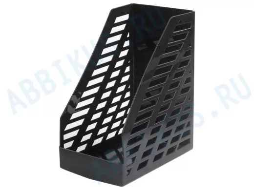 Лоток вертикальный для бума "BR-71757" "MAXI-plus" (250х160х300 мм), сетчатый, черный