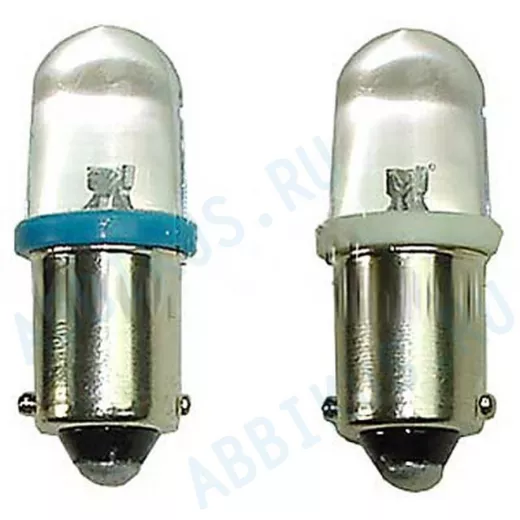 Лампочки светодиодные 502 7 цветов с цоколем 00626