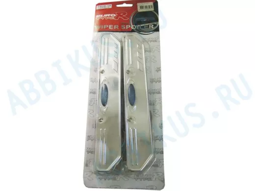 Спойлер на щетки дворника 08-2 B хром с подсветкой