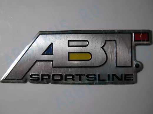 Наклейка ABT Sporta Line 13x4,5 см на двухстороннем скотче №8