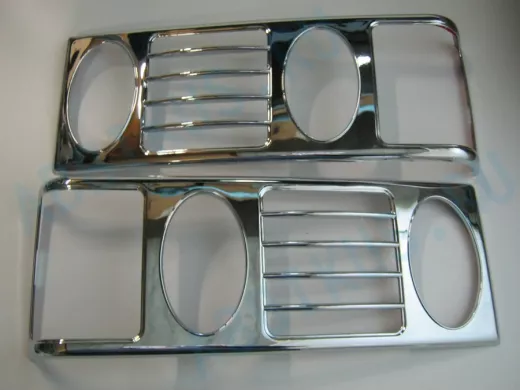 Накладки декоративные хром ВАЗ 2108-21099 на фонари 8427 01024  (цена за набор из 2шт)