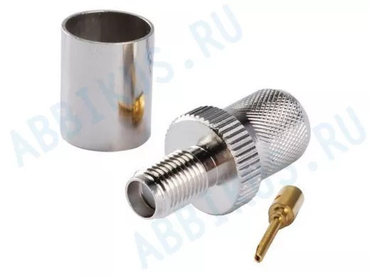 Разъём SMA мама обжимной RG-213