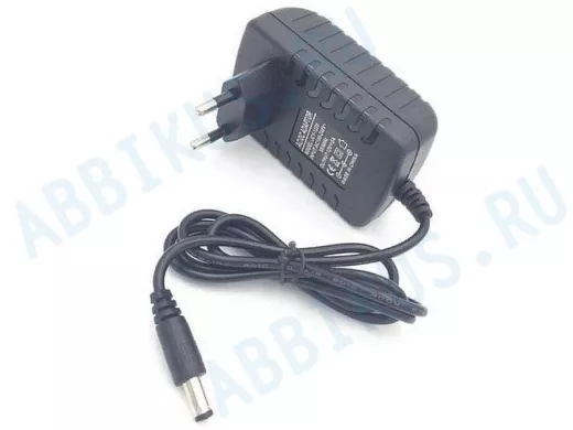 Блок питания  15 Вольт   1000мА  "BP-81128" в розетку, штекер 2,5х5,5 мм