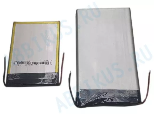 Аккумулятор Li-pol 405573, 3,7 В., 2400мАч, 4*55*73мм.