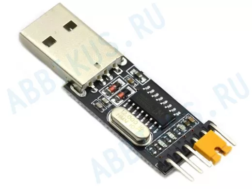 Преобразователь USB  UART на CH340, USB 2,2, 6pin
