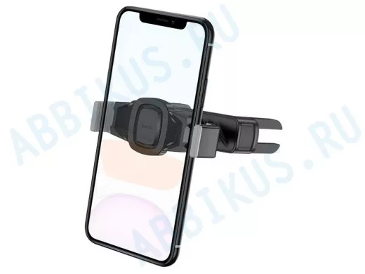 Автодержатель в дефлектор "ABI-KREP 83729"  CA63 черный/серый для смартфонов