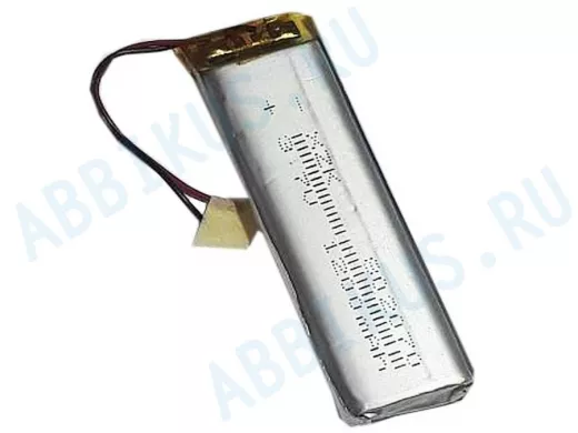 Аккумулятор Li-pol с выводами 802070 3,7 В., 1200мАч