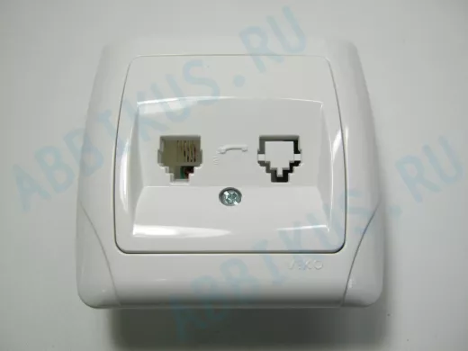 Vi-ko Carmen бел  TF+гнездо 561013