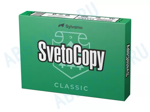 Офисная бумага SVETOCOPY CLASSIC  А4 , класс"C",80 г/м2, 500л, International Paper,белизна146%(CIE)