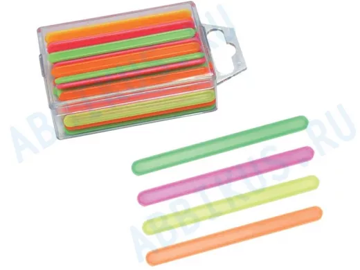 Счетные палочки "BR-93878" (60 штук) многоцветные, в евробоксе, СП02